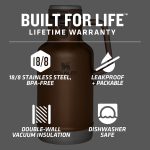 فلاسک استنلی مدل Growler ظرفیت 2 لیتر
