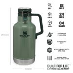 فلاسک استنلی مدل Growler ظرفیت 2 لیتر